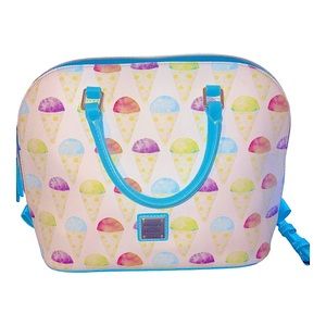 Dooney and Burke Snow Cone Zip Zip Satchel